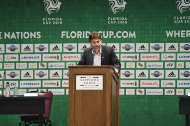 Basın Konferansı futbolcularının görüntüsü