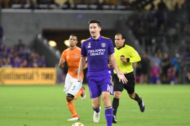 Orlando City SC, 22 Eylül 2018 'de Florida Exploria Stadyumu' nda Houston Dynamo 'yu ağırladı..