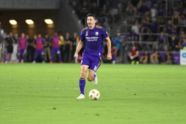 Orlando City SC, 22 Eylül 2018 'de Florida Exploria Stadyumu' nda Houston Dynamo 'yu ağırladı..