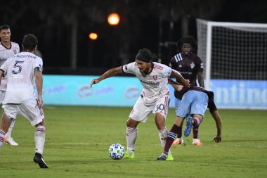 Real Salt Lake, 12 Temmuz 2020 'de Orlando Florida' da düzenlenen MLS Sırt Turnuvası sırasında Colorado Rapids ile karşı karşıya.