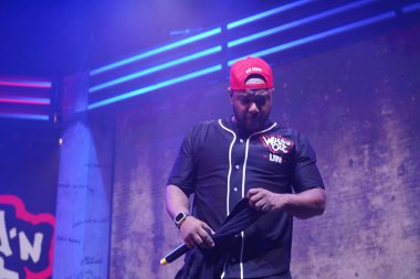 MTV Wild n Out Tour sunucusu Nick Cannon 5 Mart 2020 Perşembe günü Orlando Florida 'daki Amway Center' da