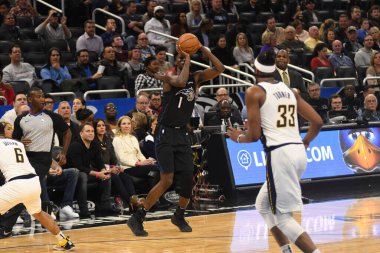 Orlando Magic, 31 Ocak 2019 'da Orlando Florida' daki Amway Center 'da Indiana Pacers' a ev sahipliği yapıyor..