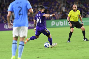 Orlando City 26 Temmuz 2018 'de Florida Exploria Stadyumu' nda NYC FC 'ye ev sahipliği yaptı. Fotoğraf: Marty Jean-Louis