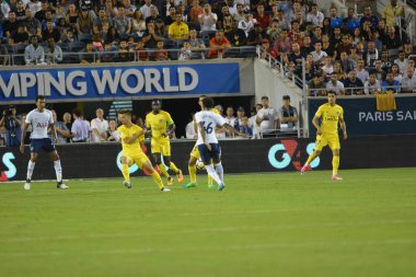 Paris Saint-Germain, Tottenham Hotspur 'a karşı 22 Temmuz 2017' de Orlando Florida 'daki Citrus Bowl' da.   