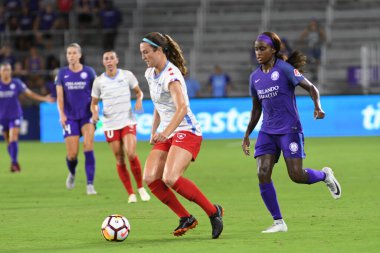 Orland Pride, 25 Ağustos 2018 'de Orlando Florida' daki Exploria Stadyumu 'nda Chicago Red Stars' a ev sahipliği yapıyor..  