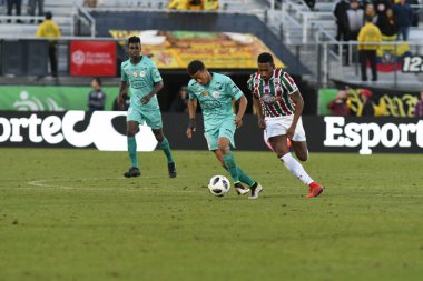 Fluminense, Florida Kupası 'nda 15 Ocak 2018' de Orlando Florida 'da oynanan Spektrum Stadyumu' nda Barcelona SC 'ye karşı..