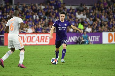 Orlando City, 23 Ağustos 2019 Cuma günü Florida, Orlando 'daki Exploria Stadyumu' nda Atlanta United 'a ev sahipliği yaptı.
