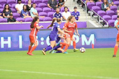 Orlando Pride, 27 Haziran 2018 tarihinde Orlando City Stadyumu 'nda Houston Dash' e ev sahipliği yaptı..  