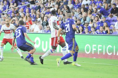 Orlando City, 5 Temmuz 2017 'de Orlando City Stadyumu' nda Toronto FC 'ye ev sahipliği yaptı..  