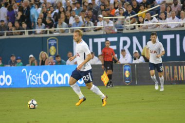 Paris Saint-Germain, Tottenham Hotspur 'a karşı 22 Temmuz 2017' de Orlando Florida 'daki Citrus Bowl' da.  