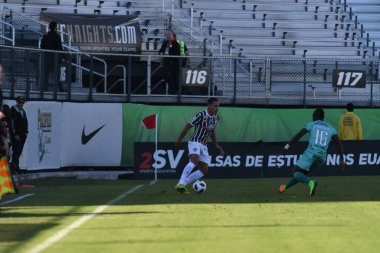 Fluminense, Florida Kupası 'nda 15 Ocak 2018' de Orlando Florida 'da oynanan Spektrum Stadyumu' nda Barcelona SC 'ye karşı..  