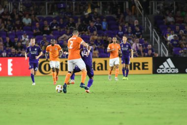 Orlando City SC, 22 Eylül 2018 'de Florida Exploria Stadyumu' nda Houston Dynamo 'yu ağırladı..