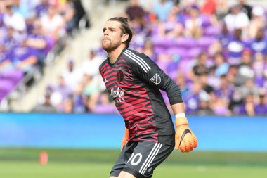 Orlando City 8 Nisan 2018 'de Orlando Florida' daki Exploria Stadyumu 'nda Portland Timbers' a ev sahipliği yaptı..