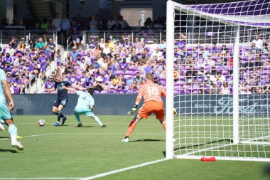 Orlando City SC 20 Nisan 2019 'da Orlando City Stadyumu' nda Vancouver Whitecaps 'a ev sahipliği yapıyor..  