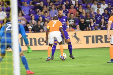 Orlando City SC, 22 Eylül 2018 'de Florida Exploria Stadyumu' nda Houston Dynamo 'yu ağırladı..