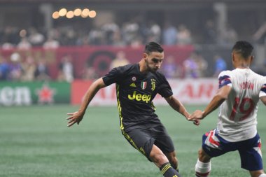 1 Ağustos 2018 tarihinde Atlanta 'daki Mercedez Benz Stadyumu' nda tüm yıldızlar Juventus 'a karşı..  