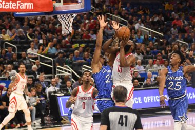 Orlando Magic, Houston Rockets 'a 13 Ocak 2019' da Amway Arena 'da ev sahipliği yapıyor.