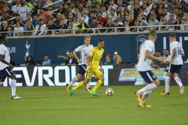 Paris Saint-Germain, Tottenham Hotspur 'a karşı 22 Temmuz 2017' de Orlando Florida 'daki Citrus Bowl' da.   