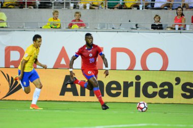 Brezilya, 8 Haziran 2016 tarihinde Orlando Florida 'daki Copa America Centenario' da Haiti ile karşılaştı..