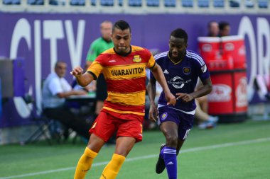 Orlando City SC, 29 Haziran 2016 'da Orlando Florida' daki Kamp Dünyası Stadyumu 'nda Fort Lauderdale Strikers' a ev sahipliği yaptı..