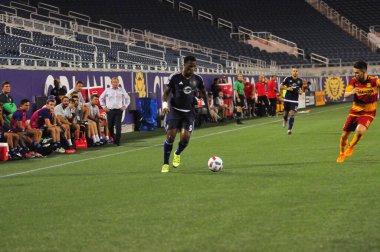 Orlando City SC, 29 Haziran 2016 'da Orlando Florida' daki Kamp Dünyası Stadyumu 'nda Fort Lauderdale Strikers' a ev sahipliği yaptı..