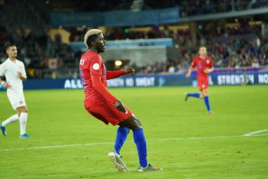 Amerikan Futbol Takımı 15 Kasım 2019 Cuma günü Orlando Florida 'daki Exploria Stadyumu' nda oynanan Concacaf Uluslar Ligi karşılaşmasında Kanada 'ya ev sahipliği yapmaktadır.
