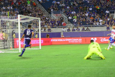 Orlando City, 24 Ağustos 2016 'da Orlando Florida' daki Kamp Dünyası Stadyumunda Toronto FC 'ye ev sahipliği yaptı..