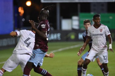 Real Salt Lake, 12 Temmuz 2020 'de Orlando Florida' da düzenlenen MLS Sırt Turnuvası sırasında Colorado Rapids ile karşı karşıya. 