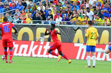 Brezilya, 8 Haziran 2016 tarihinde Orlando Florida 'daki Copa America Centenario' da Haiti ile karşılaştı..