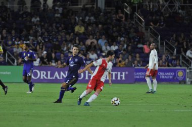Orlando City 27 Eylül 2017 'de Orlando City Stadyumu' nda New England Devrimi 'ne ev sahipliği yaptı..  