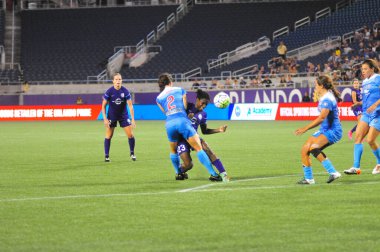 Orlando Pride, 16 Temmuz 2016 'da Orlando Florida' da Chicago Stars 'a ev sahipliği yaptı. Fotoğraf: Marty Jean-Louis
