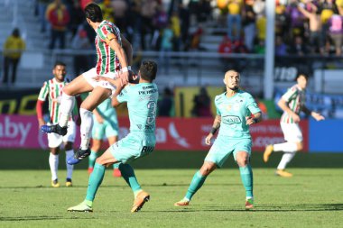 Fluminense, Florida Kupası 'nda 15 Ocak 2018' de Orlando Florida 'da oynanan Spektrum Stadyumu' nda Barcelona SC 'ye karşı..  