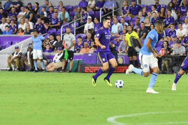 Orlando City 26 Temmuz 2018 'de Florida Exploria Stadyumu' nda NYC FC 'ye ev sahipliği yaptı. Fotoğraf: Marty Jean-Louis