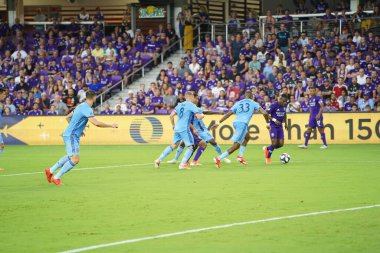 Orlando City, 10 Temmuz 2019 'da Orlando City Stadyumu' nda New York City FC 'ye ev sahipliği yaptı.. 