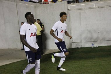 Paris Saint-Germain, Tottenham Hotspur 'a karşı 22 Temmuz 2017' de Orlando Florida 'daki Citrus Bowl' da.   