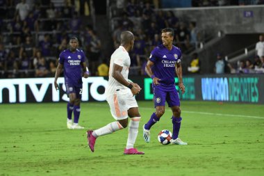 Orlando City, 23 Ağustos 2019 Cuma günü Florida, Orlando 'daki Exploria Stadyumu' nda Atlanta United 'a ev sahipliği yaptı.