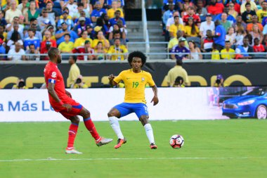 Brezilya, 8 Haziran 2016 tarihinde Orlando Florida 'daki Copa America Centenario' da Haiti ile karşılaştı..