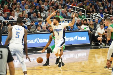 Orlando Magic, Boston Celtics 'i 24 Ocak 2020' de Orlando, Florida 'da Amway Center' da ağırladı. 