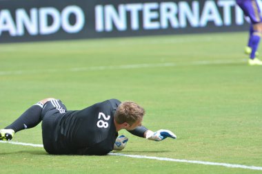 Orlando City 15 Nisan 2017 'de Florida, Orlando' daki Citrus Bowl 'da Los Angeles Galaksisine ev sahipliği yaptı..  