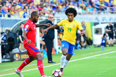 Brezilya, 8 Haziran 2016 tarihinde Orlando Florida 'daki Copa America Centenario' da Haiti ile karşılaştı..