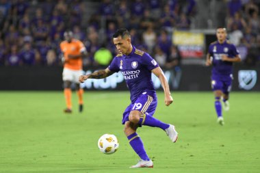 Orlando City SC, 22 Eylül 2018 'de Florida Exploria Stadyumu' nda Houston Dynamo 'yu ağırladı..