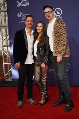 15 Ekim 2019 'da Nashville, Tennessee' deki Linbscome Üniversitesi 'nde verilen 50. GMA Dove Ödülleri sırasında kırmızı halı. 