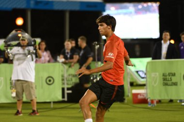 30 Temmuz 2019 'da Orlando Florida' da Disney 'in Vahşi Spor Dünyası' nda MLS All-Star Yetenek Yarışması. 