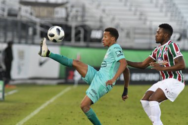 Fluminense, Florida Kupası 'nda 15 Ocak 2018' de Orlando Florida 'da oynanan Spektrum Stadyumu' nda Barcelona SC 'ye karşı..