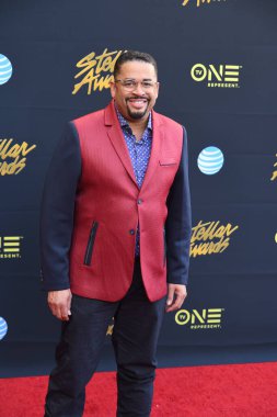 24 Mart 2018 Cumartesi günü Las Vegas 'taki Orleans Resort' ta düzenlenen 33. Yıldız Ödülleri Kırmızı Halı sırasında ünlüler.