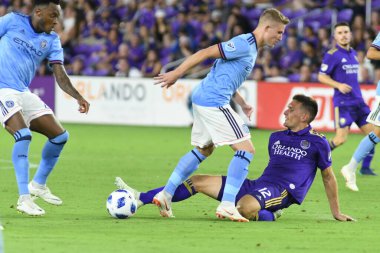 Orlando City 26 Temmuz 2018 'de Florida Exploria Stadyumu' nda NYC FC 'ye ev sahipliği yaptı. Fotoğraf: Marty Jean-Louis