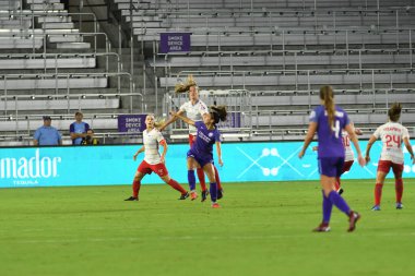 Orland Pride, 25 Ağustos 2018 'de Orlando Florida' daki Exploria Stadyumu 'nda Chicago Red Stars' a ev sahipliği yapıyor..  