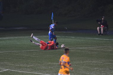 Atlanta United sunucusu Tigres & MLS Homegrown takımları 31 Temmuz 2018 'de Atlanta, Georgia' da düzenlenen MLS All Star haftasında.