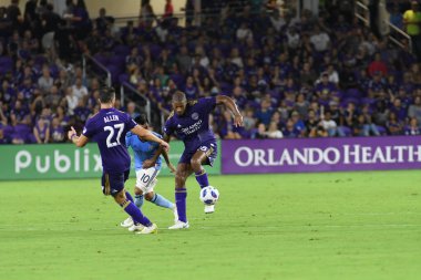 Orlando City 26 Temmuz 2018 'de Florida Exploria Stadyumu' nda NYC FC 'ye ev sahipliği yaptı. Fotoğraf: Marty Jean-Louis