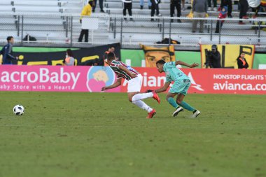 Fluminense, Florida Kupası 'nda 15 Ocak 2018' de Orlando Florida 'da oynanan Spektrum Stadyumu' nda Barcelona SC 'ye karşı.. 